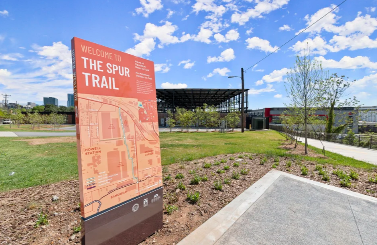 The Spur Trail entrance
